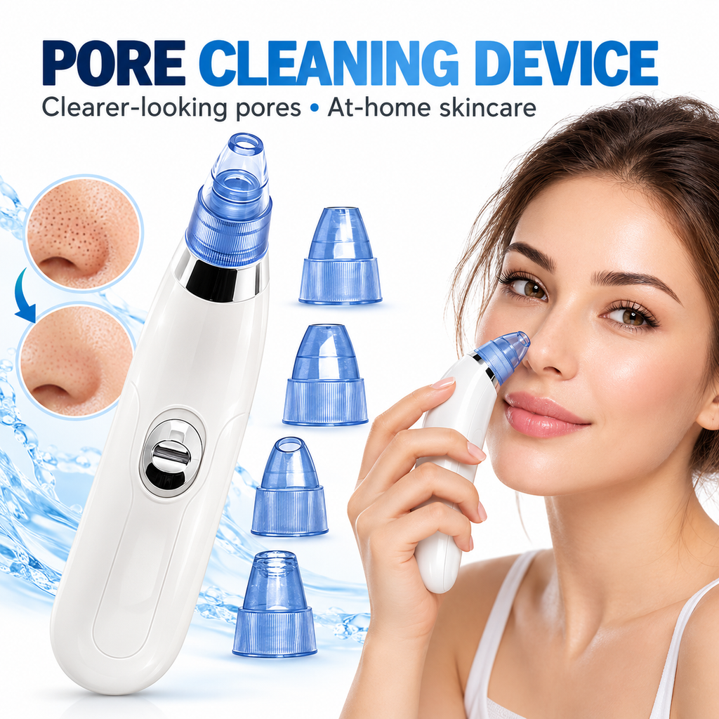 Pore Cleaning Device with Vacuum Action